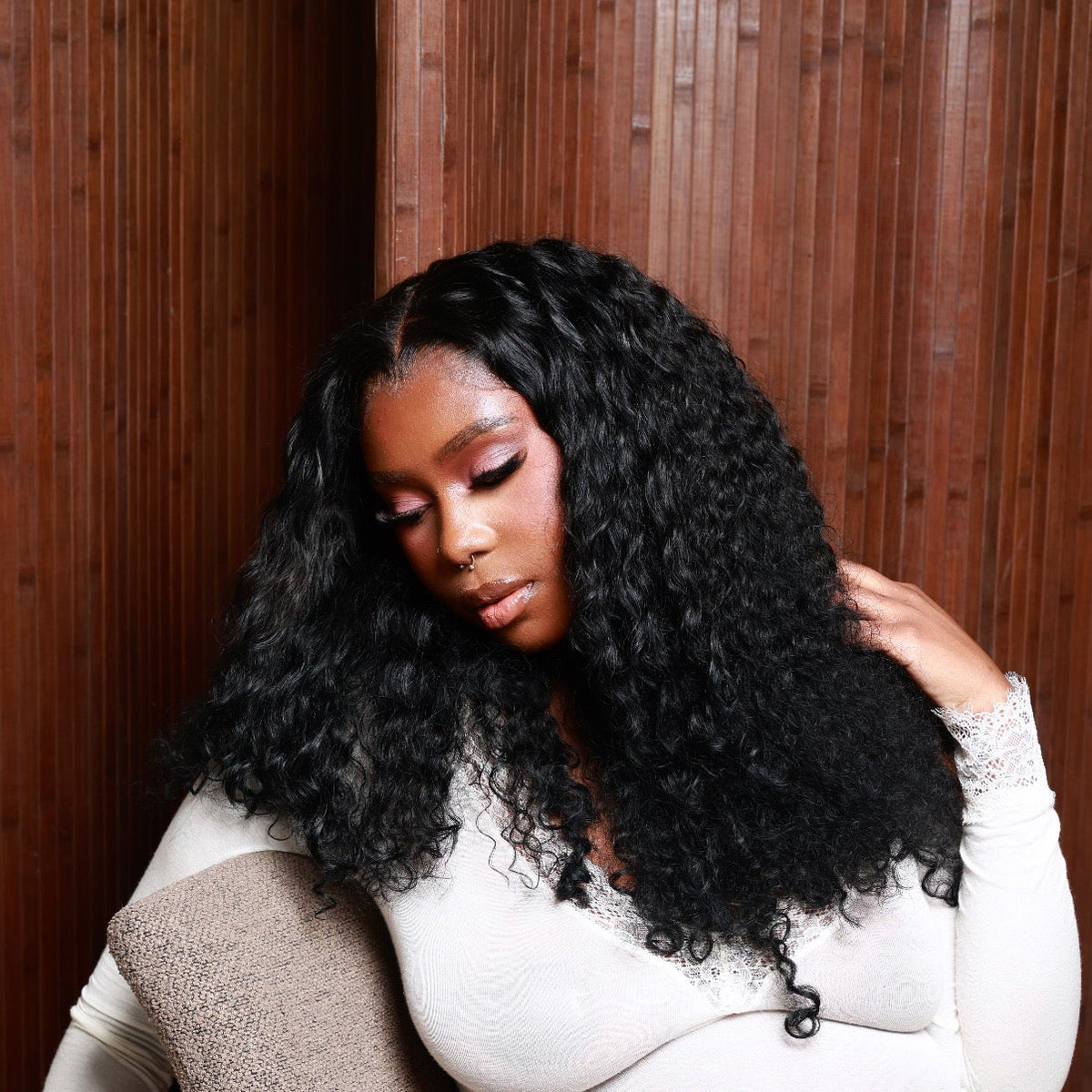 Bouncy Curly pre made wig // Bundl Bounce