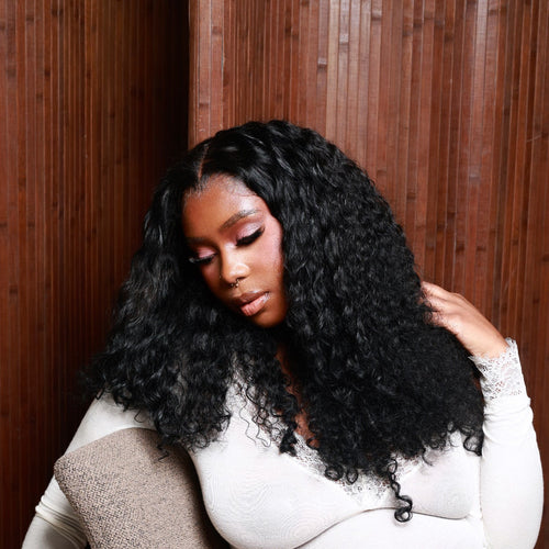 Bouncy Curly pre made wig // Bundl Bounce